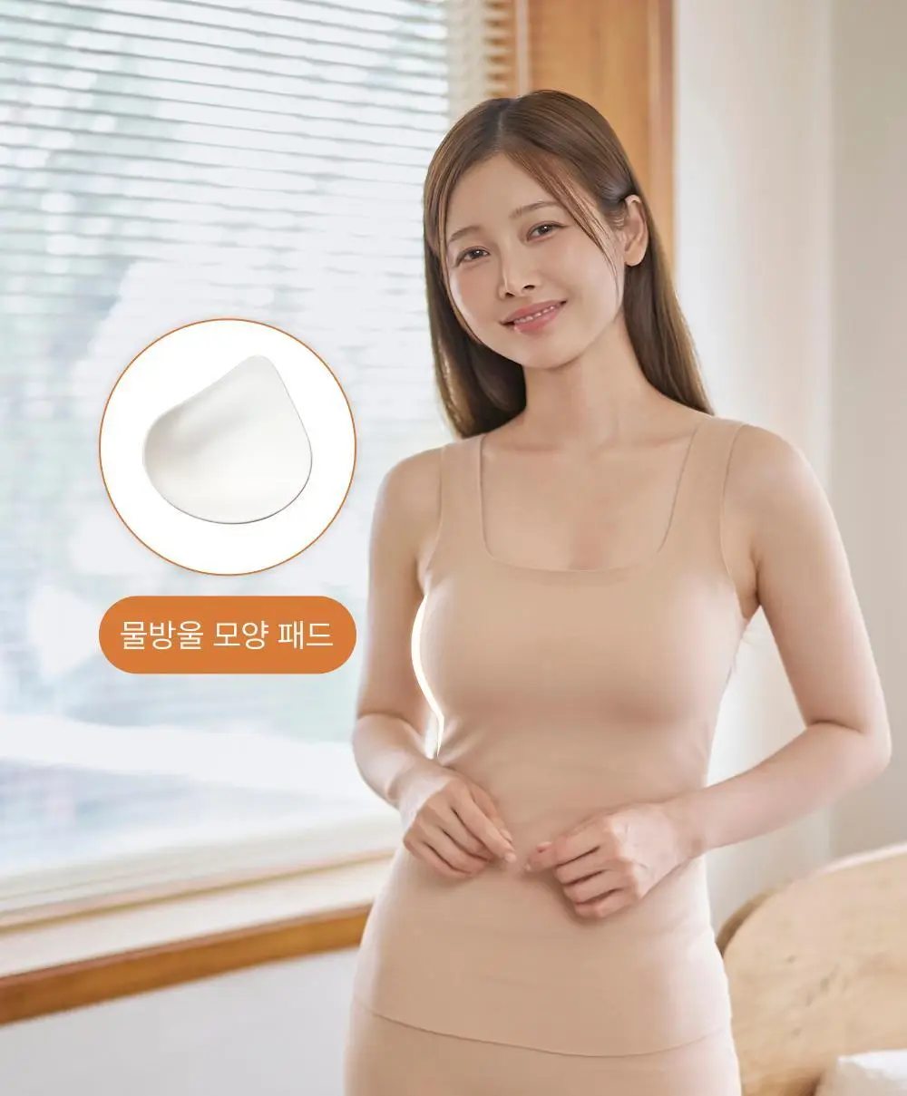 [손예진PICK] 감탄브라 웜에어리 히트탑 스퀘어넥 단품 상세페이지 36